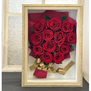 【pr-16】9~12輪加工 花束再現シャビーフレームA4